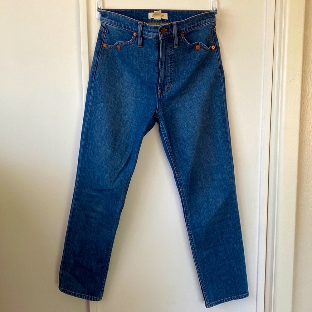 Madewell Perfect Vintage Jean size 27 with Western Pocket button close